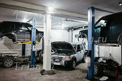 Фотосессия в «Land Rover Сервис N1» 