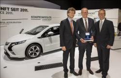 Opel Ampera завоевал награду «eCar Award 2013»