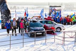 2 февраля Дилерский центр Авто Плюс СЕАТ принял участие в массовой гонке «Лыжня России – 2014».