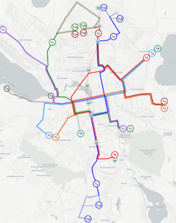  Трамваи Екатеринбурга будут ездить по новой схеме