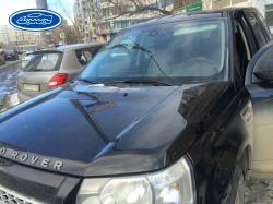 Чехлы их экокожи на  Land Rover Freelander-2