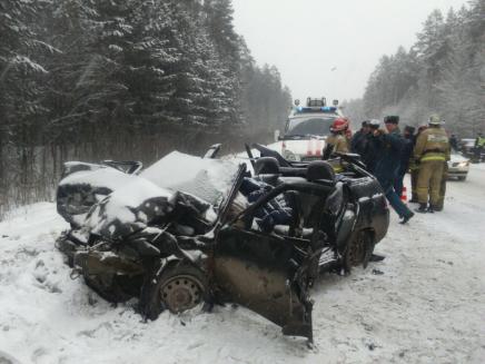 В ДТП под Заречным 3 человека погибли, 4 ранены