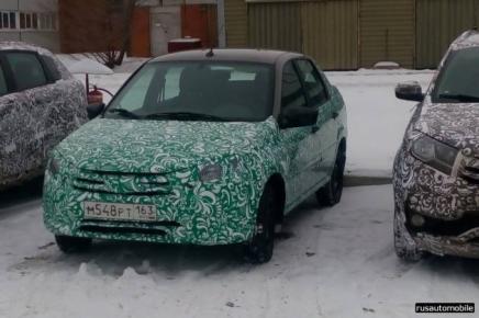 Новая LADA Granta была замечена на испытаниях