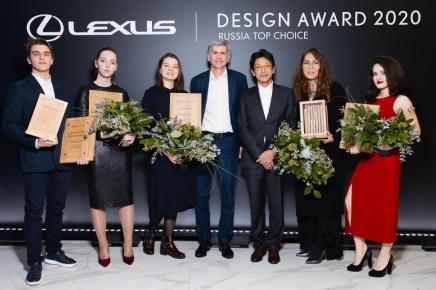 Выбран победитель конкурса Lexus Design Award Russia Тор Choice 2020