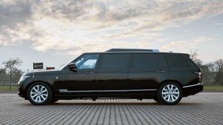 Range Rover одели в броню