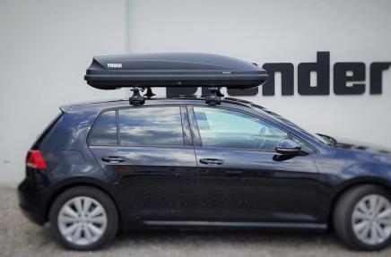 Thule Pacific 600 – это идеальный автобокс для транспортировки спортивного снаряжения