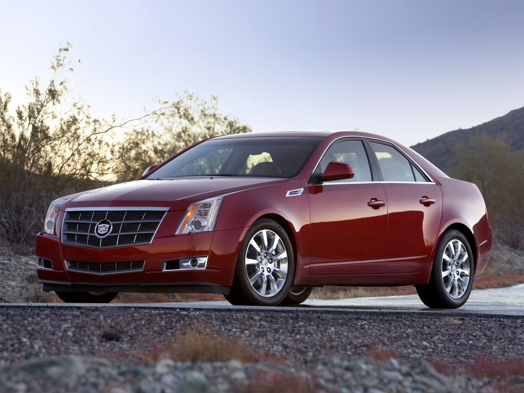 Cadillac CTS 2008 Red